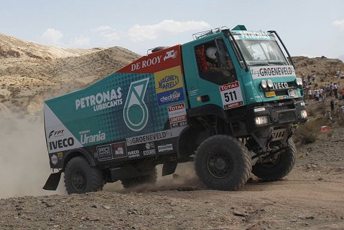 Dakar 2012: Opnieuw overwinning Team de Rooy bij de vrachtwagens